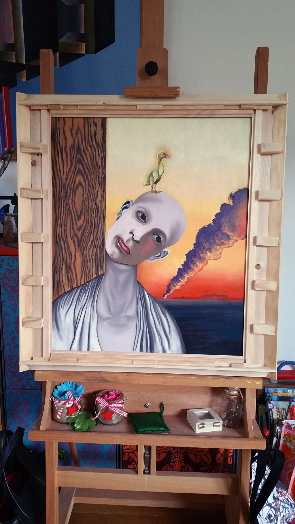 Het Goud van de Gek met lijst