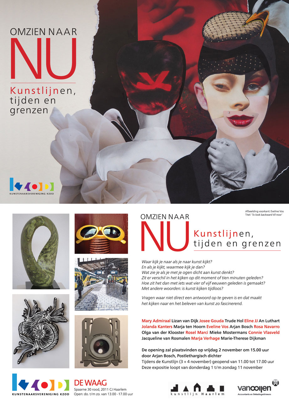 Expositie Haarlemse Kunstlijn 2018 | OMZIEN NAAR NU | KUNSTLIJN en, tijden en grenzen