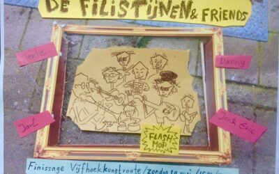 De Filistijnen & Friends treden op – 19 mei Finissage Vijfhoekkunstroute