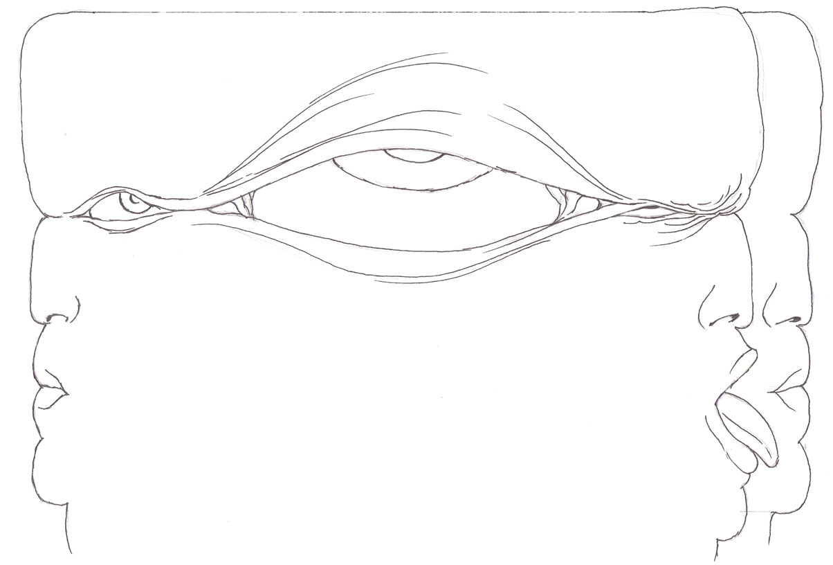 Het-Duel-derde-schets tekening/voorstudie IJsvogel - Arjan Bosch 2021